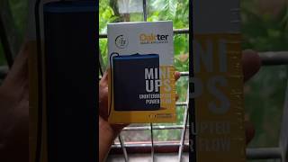 Oakter Mini Ups for Wifi Router unboxingBest Power backup for wifi Router trendingshortsminiups [upl. by Bruni]