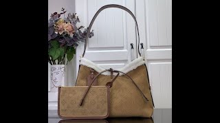 Louis Vuitton CarryAll PM M11843 Beige [upl. by Ille]