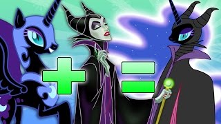 My Little Pony  Disney Villains  Character MASHUP [upl. by Guria]