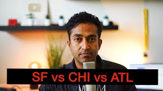 SF vs Chicago vs Atlanta  Natural beauty vs bad governance [upl. by Ranit]