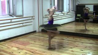 Black Swan amp Fouettes  Ballet  MasterTurn spins training giros [upl. by Ekud797]