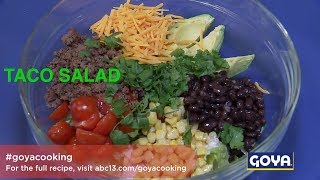 Healthy and Easy Taco Salad Recipe [upl. by Nahij]