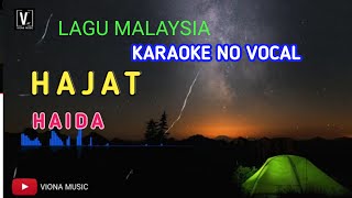 HAJAT  HAIDA  Karaoke No Vocal [upl. by Trocki]