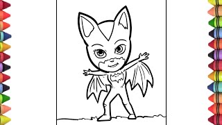 PJ masks Owlette drawing PJ masks games pj masks toys pj masks new episode pj masks song [upl. by Zephaniah112]