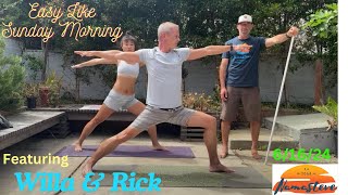 Easy Like Sunday Morning Yoga  All Levels Yoga [upl. by Nylsej]