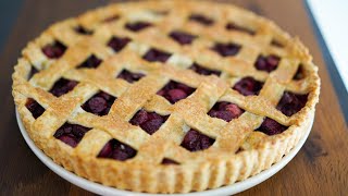 RECETTE CHERRY PIE  TARTE AUX CERISES [upl. by Kcered]