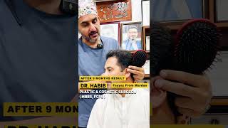 🌟 9Month Hair Transplant Transformation 💇‍♂️  FUE Method by Dr Habib ✨ [upl. by Wayland860]