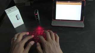 Epic Projection Keyboard Hands On [upl. by Ddarb]