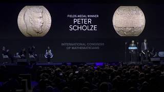 Fields Medal to Peter Scholze [upl. by Eerak]