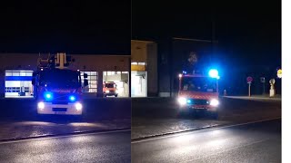 Uitruk brandweer post Putte voor instortings gevaar element hoogte in Koningshooikt Lier [upl. by Rhianon]