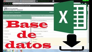 ¿Cómo descargar bases de datos ITER de INEGI Indicadores de población y vivienda [upl. by Nanor102]