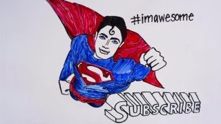 DRAW MY LIFE  Superman Man of Steel [upl. by Cram286]