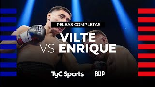 Silio Vilte vs Damián Enrique  Boxeo de Primera  TyCSports [upl. by Nauqaj477]