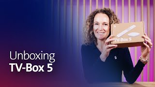 Unboxing de la TVBox 5 – Swisscom Help [upl. by Renick503]