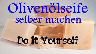 😋👩‍🏫 Seife selber machen  Olivenölseife selber machen mit antibakterieller Wirkung [upl. by Rue]