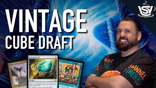 The One Where I FirstPicked Tolarian Academy And Went Crazy  Vintage Cube Draft [upl. by Jerrine]