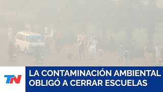 ALERTA CLIMÁTICA I La contaminación ambiental obligó a cerrar las escuelas primarias en Pakistán [upl. by Aneet339]