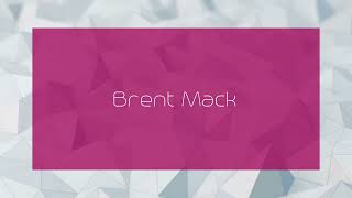 Brent Mack  appearance [upl. by Oicnedurp]