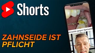 Zahnseide ein MUSS  seht selbst shorts [upl. by Raouf]