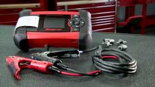 Snapon Advanced Battery System Tester  EECS750 [upl. by Rehpotsirhk247]