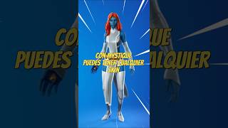 CON MYSTIQUE PUEDES TENER LA SKIN QUE SEA fortnite marvel [upl. by Huxham]