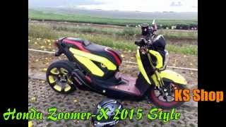 Honda Zoomer X 2015 Modified [upl. by Portwine]