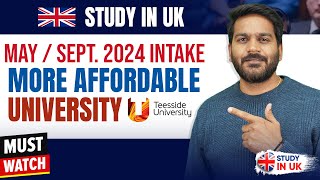 Teesside University May amp September 2024 Intake  Admission Open  Study in UK [upl. by Mendoza]