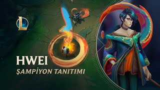 Hwei Şampiyon Tanıtımı  Oynanış  League of Legends [upl. by Nomled]