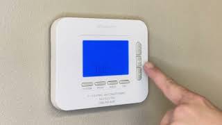 How To Program Braeburn Thermostat [upl. by Sanyu]