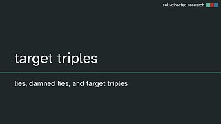 Target triples  lies damned lies [upl. by Atinnod]