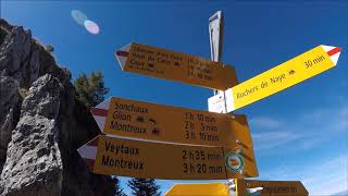 SonchauxSautodozLa Perche Dent de Jaman Rochers de Naye Vaud Suisse hiking in the swiss alps [upl. by Deming207]