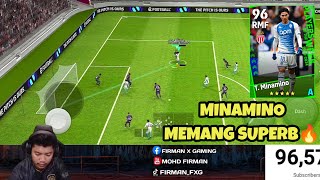 MINAMINO SPEED YANG LINCAH REVIEW MINAMINO EFOOTBALL 2024 MOBILE [upl. by Llyrehc]