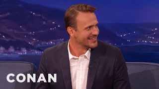 Jason Segel On Paul Rudd’s Urinal Pranks  CONAN on TBS [upl. by Animahs681]