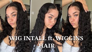 FALL READY 24quot VACATION CURLY HAIR  BEST LOOSE DEEP WAVE WIG  DETAILED INSTALL FT WIGGINS HAIR [upl. by Deyes]