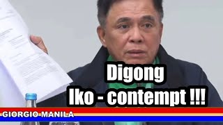 DIGONG  NO Show NO Medical Cert NO Official Representation [upl. by Airelav]