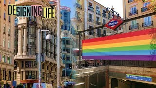 Exploring Chueca Madrid  Madrids Gay Neighborhood [upl. by Assirem]