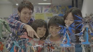 ”Fun to build GUNPLA” promotional video [upl. by Harlin]