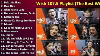 Wish 1075 Playlist The Best Wish FM Love Songs  Greatest Hits [upl. by Atteynad157]