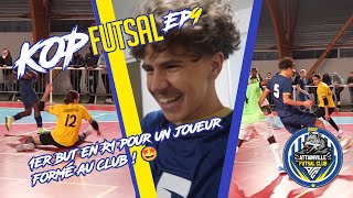 EP9  KOP Futsal 1er but en R1 pour un joueur formé au club  🤩 [upl. by Norb]