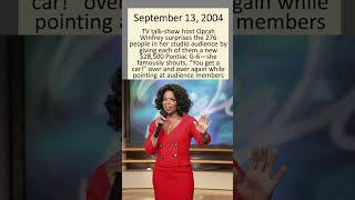 Did Oprah Shock Her Audience with Cars in 2004 [upl. by Ashby]