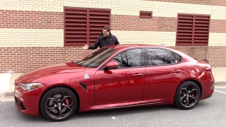 Heres Why the Alfa Romeo Giulia Quadrifoglio Is Worth 80000 [upl. by Bobbye211]