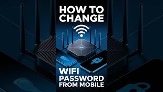 How To Change Tplink WIFI Password From Mobile😁😁 shorts short networking router internet [upl. by Adnavoj689]