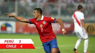 Perú 3  4 Chile  Eliminatorias Rusia 2018  Alberto Jesús López [upl. by Reta348]