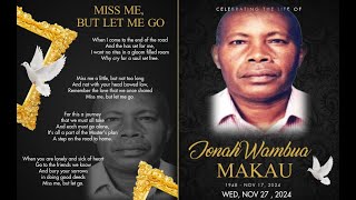 Send OffJONAH WAMBUA MAKAU [upl. by Cirdahc]