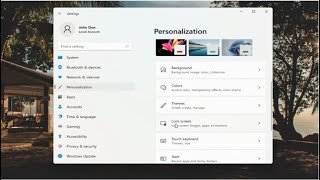How to Change Your Lock Screen Background with Windows 11 Tutorial [upl. by Child]