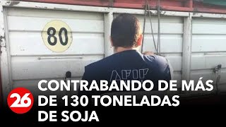 La Aduana desarticuló el contrabando de más de 130 toneladas de soja [upl. by Midian]