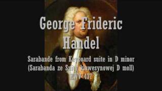 GF Handel  Sarabande Sarabanda [upl. by Tteltrab203]