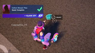 How to Collect Mosaic Tiles Fortnite [upl. by Aniger]