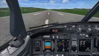 FSX HD  Vol complet PMDG 739NGX  Tuto ILS sur FortdeFrance [upl. by Gow144]