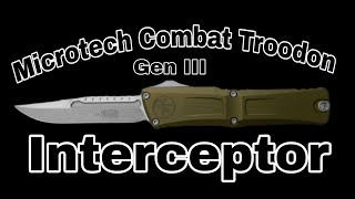 Microtech Combat Troodon gen 3 interceptor first impressions [upl. by Arette]